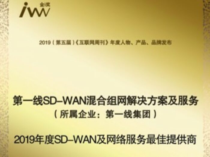 DYXnet Group has been awarded “The Best SD-WAN and Network Service Provider 2019”